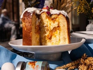 Паска Пухка з начинкою (500g)