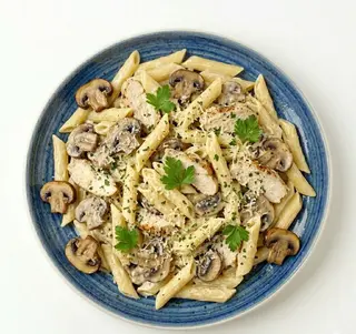 Pâtes Poulet Champignon