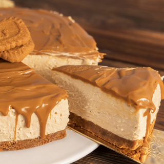 CHEESECAKE porción con crema Lotus