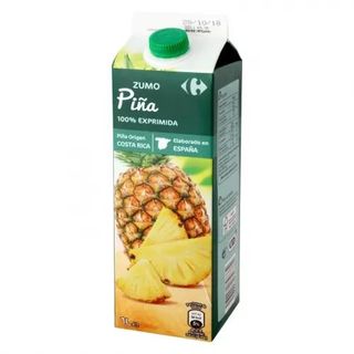 Zumo de Piña Exprimido Carrefour Brik 1 L.