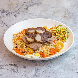 Плов с казы