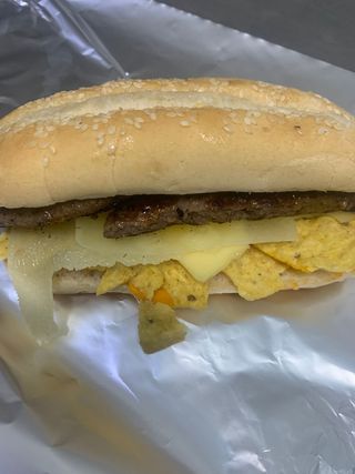Bocadillo con nachos