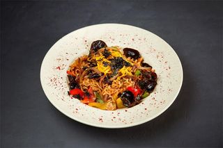 Рамен жареный с мясом (350 гр)