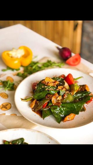 Салат "Тёплый"  