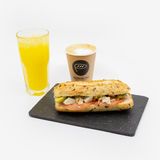 Menú Pollo y Aguacate