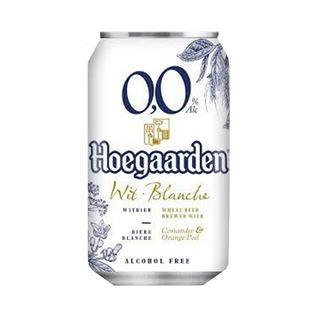 Пиво Hoegaarden White б/а 0,33л ж/б