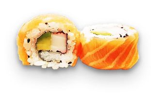 142 Uramaki cali salmon - 4 pezzi