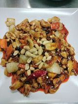 Pollo frito Estilo Gonbao