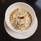 Pâtes Poulet Champignons