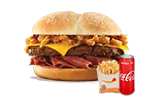 TEXAS SMOUKEHOUSE BURGER MENU/ტეხასური სმოუკჰაუსის მენიუ