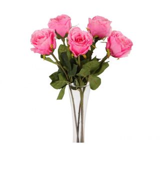 Bukiet z 5 róż różowych 