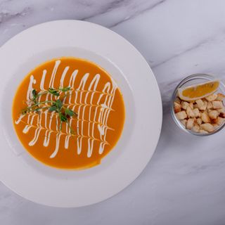 Крем-суп чечевичный