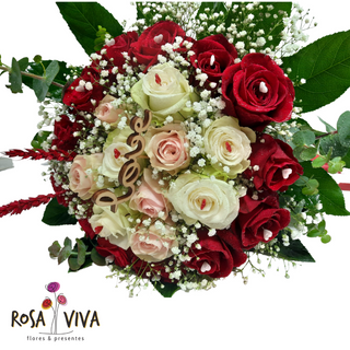 Buquê de 12 Rosas