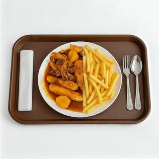 Half Katogo + Half Chips Beef
