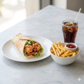 Menú 10 Zinger Kebab