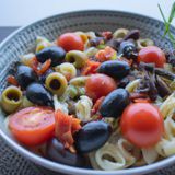 Putanesca Con Pasta Fresca