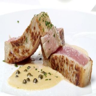 Entrecot a la pimienta verde