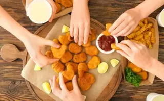 Menù chicken nuggets
