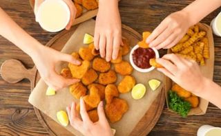 Menù chicken nuggets