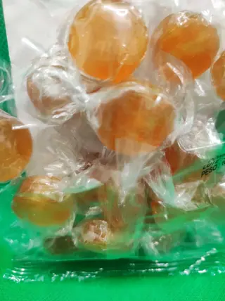CARAMELOS ARTESANOS DE MIEL Y LIMON SIN GLUTEN 