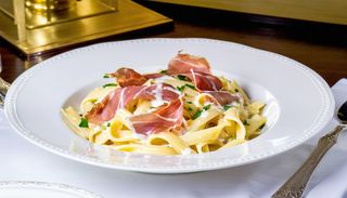 Panna e prosciutto