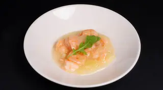 -92-gamberi In Salsa Di Limone #