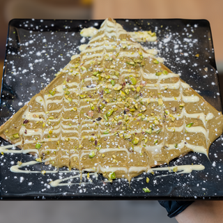crêpe pistache