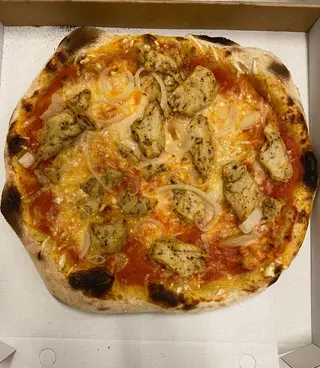 Pizza vegana pollo Sin Gluten