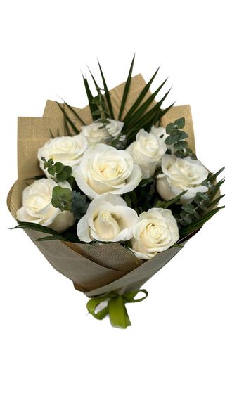 Purity roses- 9 albi