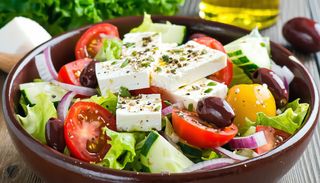 Salade Grecque À La Feta