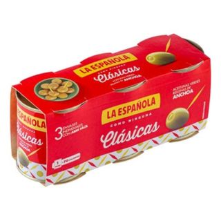 La española clásica aceituna 3 lata (120 g.)