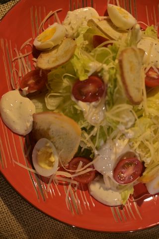 Цезарь с курицей