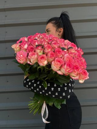Букет троянда 35 шт