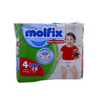 Couches-culottes maxi taille 4 (9-14kg) x 36 unités - MOLFIX