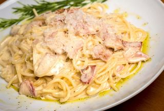 Espagueti a la Carbonara