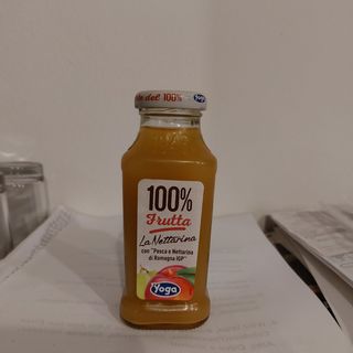 Succo pesca Yoga 20  cl vetro
