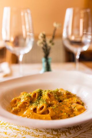 Caserecce Con Nduja Calabrese y Ricotta Picante