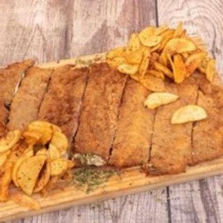 Cachopo De Ternera Relleno De Serrano Y Queso  