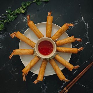 Shrimps Spring Roll
