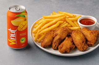 Box Skrzydełka z Sokiem Mango