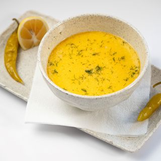 Ciorba de pui a la grec