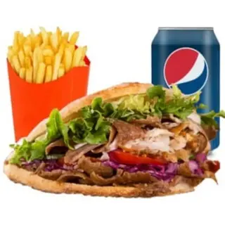 Doner kebab menu