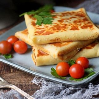 Crepe com Atum & Queijo