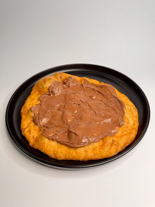 Langoș cu ciocolată