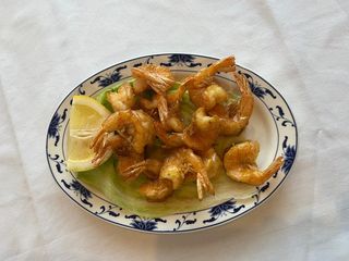 105. Mazzancolle in sale e pepe