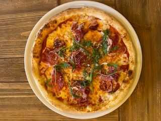 Pizza de Jamón ibérico  (33 cm)