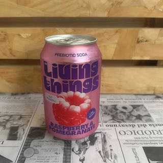 Living Things probiótica de frambuesa