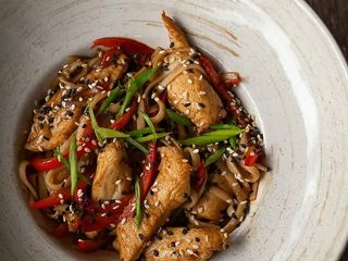 Удон з куркою