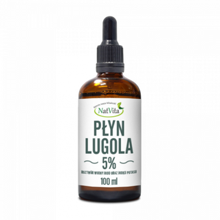 Płyn Lugola 5% 100ml Natvita