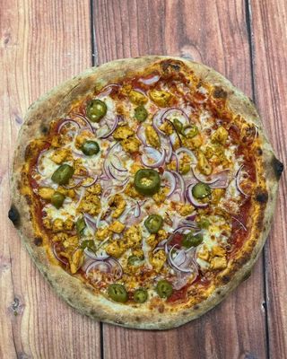 24. Kurczak w ogniu (można złożyć w pół jak calzone)